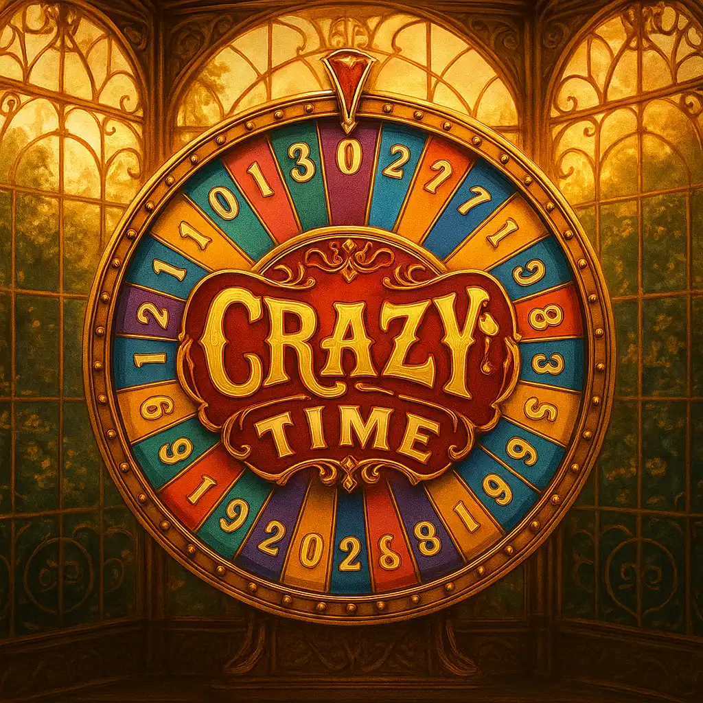 Machine à sous Crazy Time disponible sur Atefiaa
